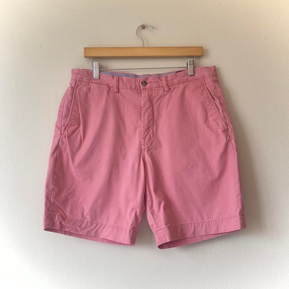 Polo Ralph Lauren Men’s Shorts Size 34 Salmon Pink “The Polo Chino” Preppy